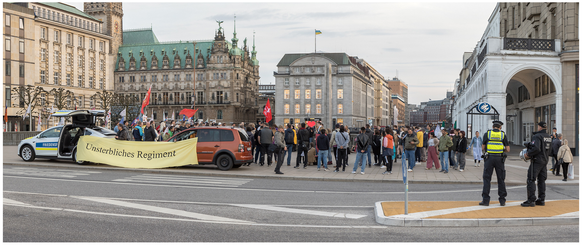 Demo "Unsterbliches Regiment" in HH (09.05.2023)