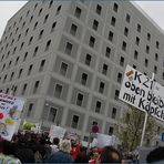 Demo vor Bücherwürfel Stuttgart K21 Modemo Ap12 Ü880K