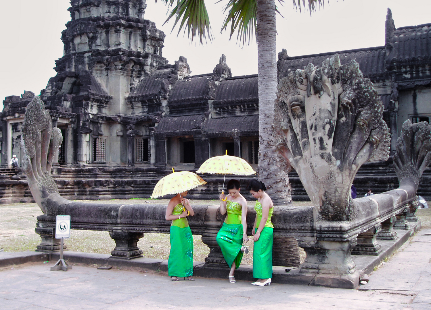 Demoiselles d'honneur Temple D'Angkor