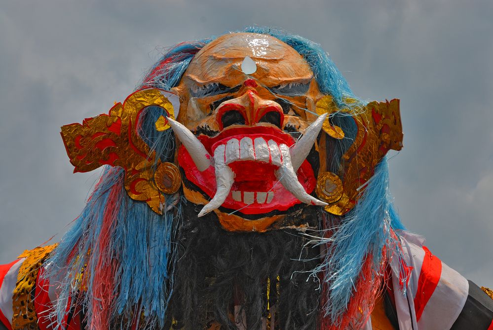 Demon figure in Subagan on Bali