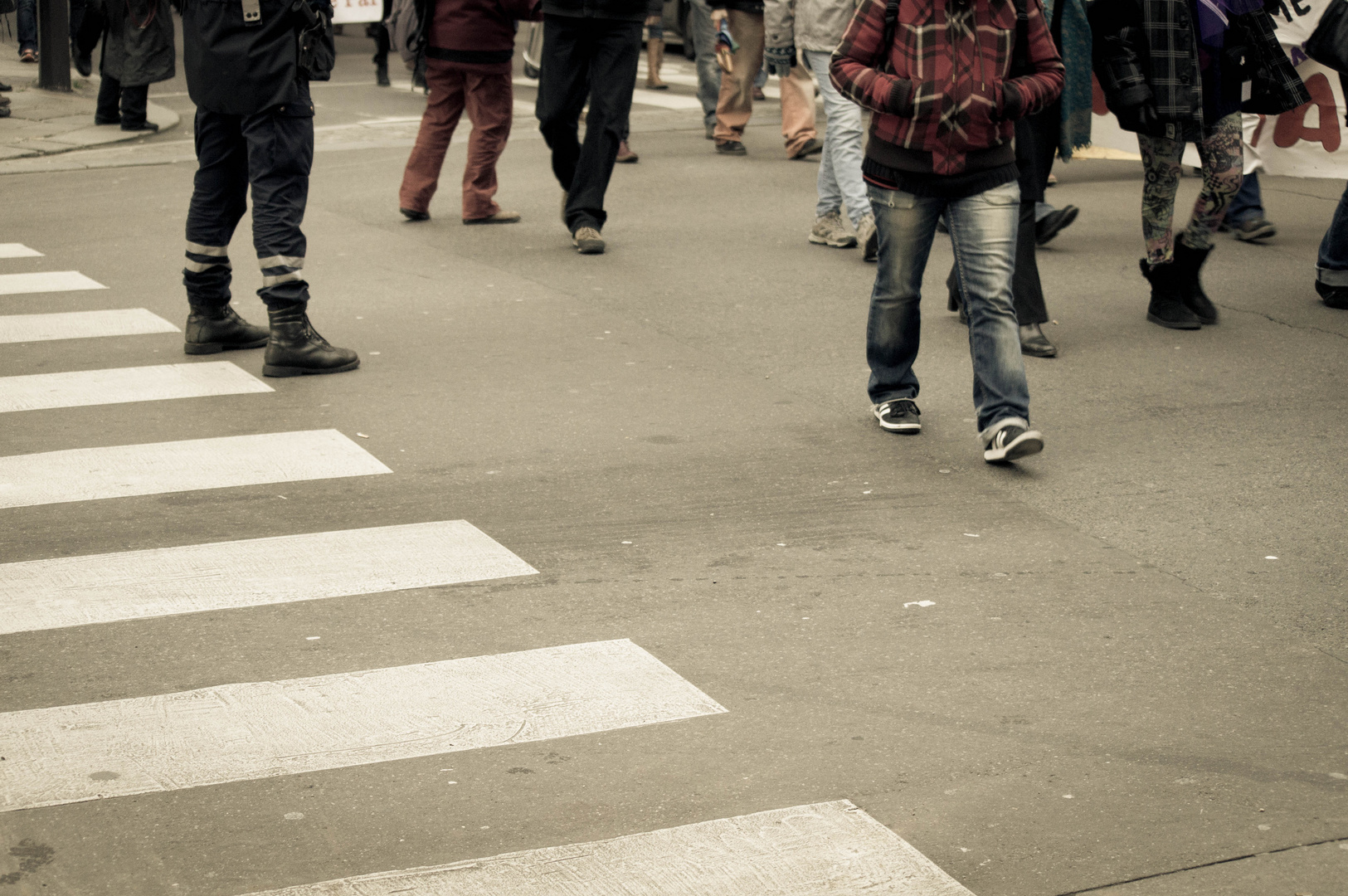 Demonstration á Paris