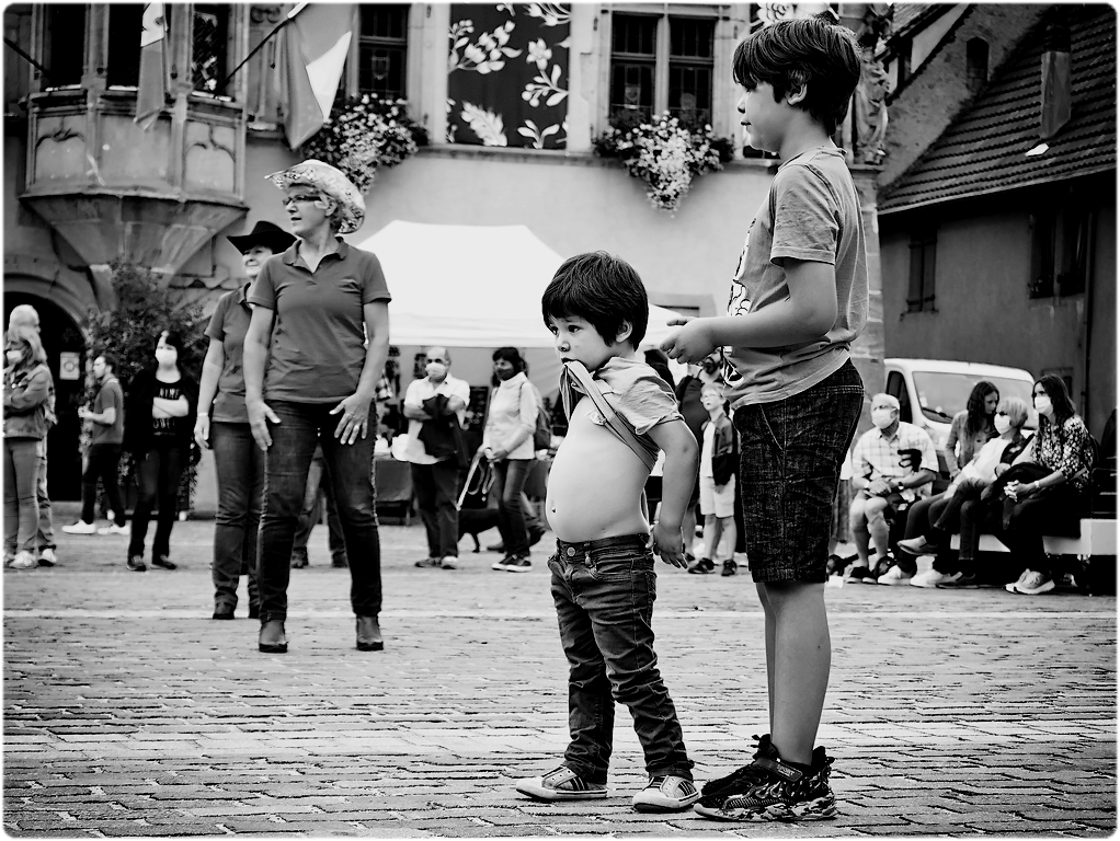 démonstration de danses country