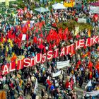 Demonstration für Frieden in Stuttgart