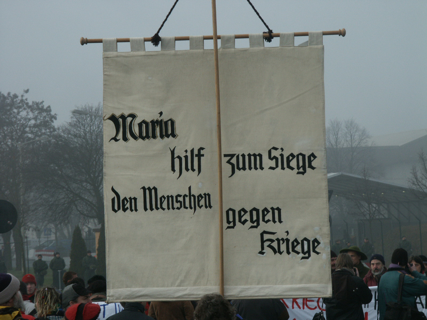 Demonstration ... vor 20 Jahren