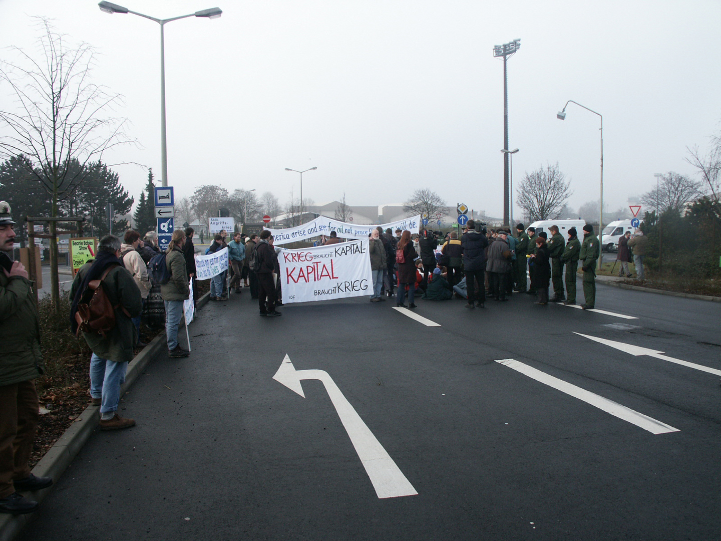 Demonstration ... vor 20 Jahren