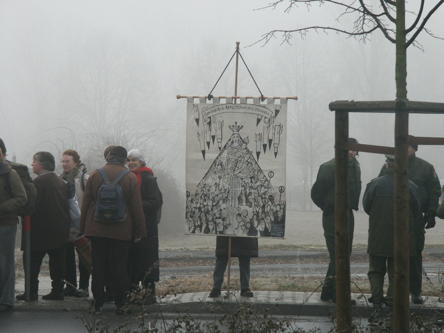 Demonstration ... vor 20 Jahren