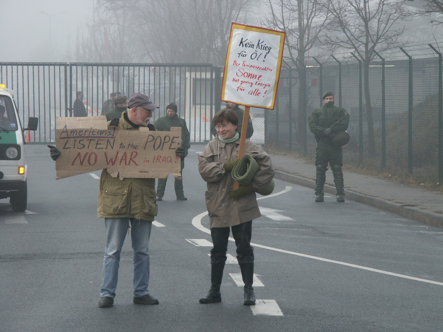 Demonstration ... vor 20 Jahren