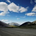 Dempster Highway's 741km one way