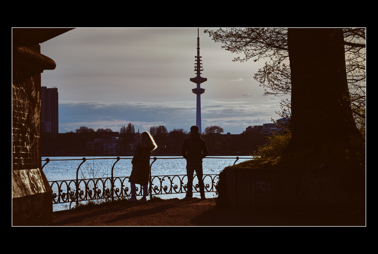 Den Abend an der Alster geniessen