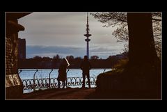 Den Abend an der Alster geniessen