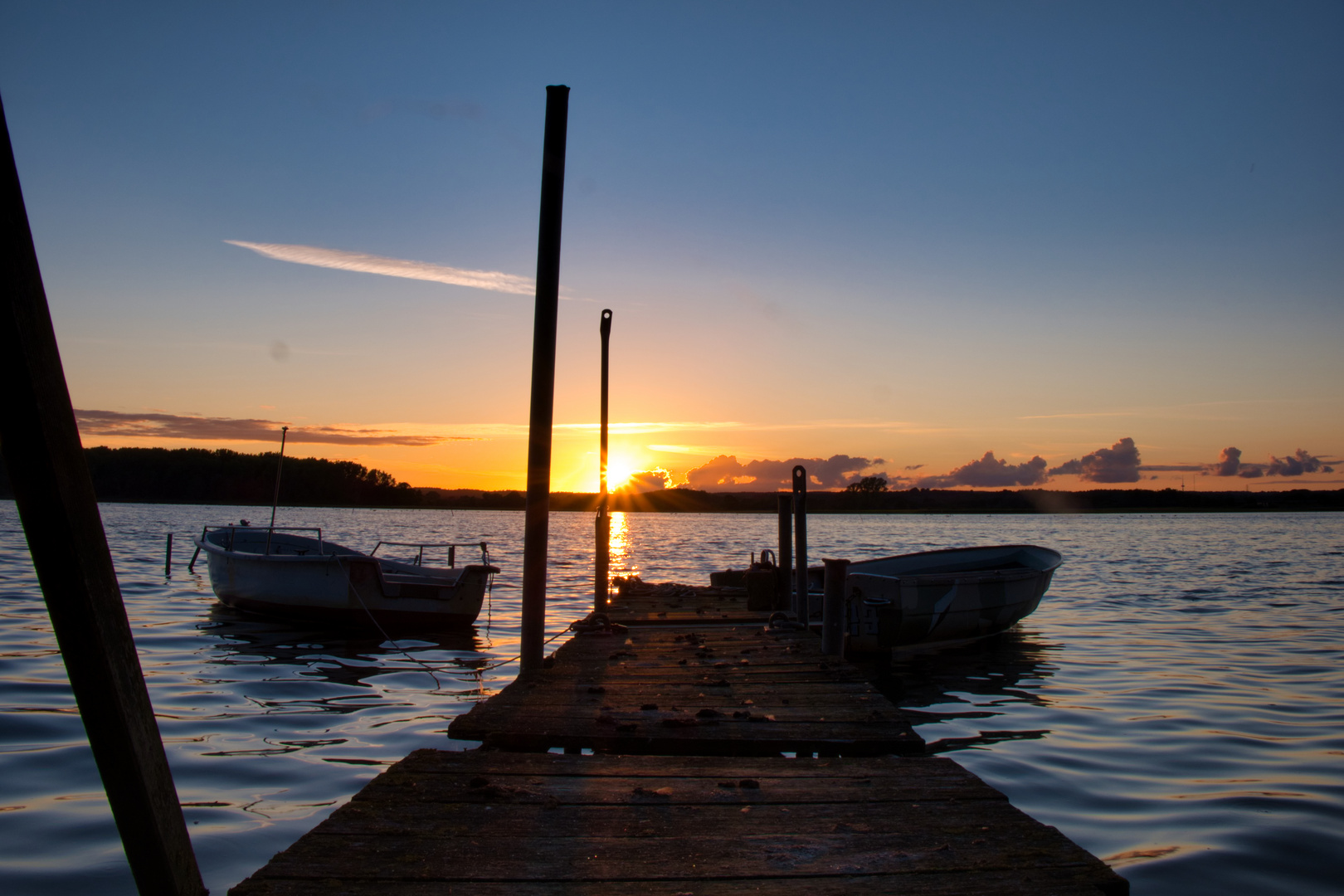 Den Abend ausklingen lassen.