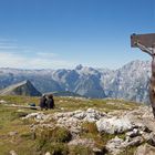 den Ausblick genießen ...