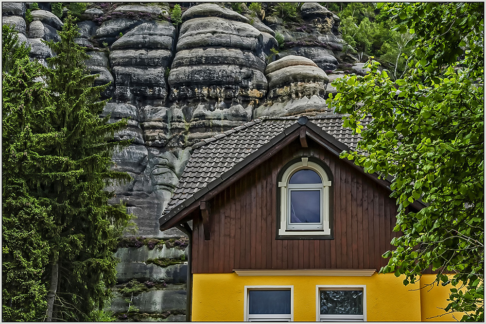 Den Berg im Nacken