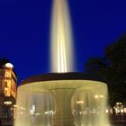 Den Brunnen vor der Alten Oper in Frankfurt...