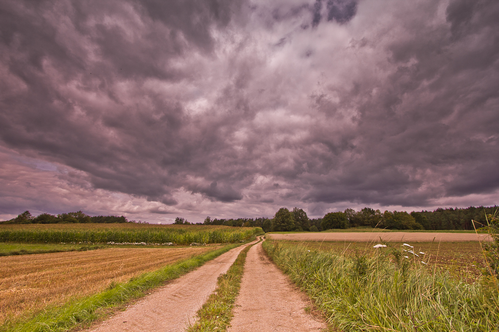 Den dunklen Wolken entgegen