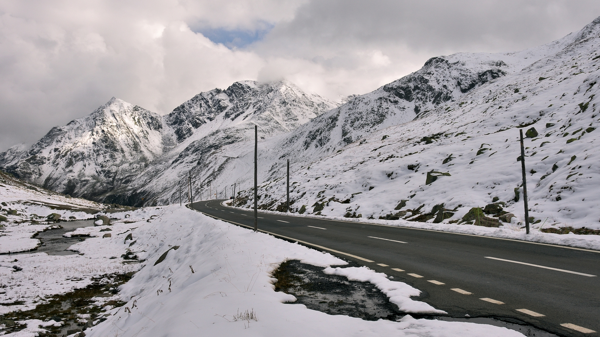 Den Flüelapass runter nach Susch