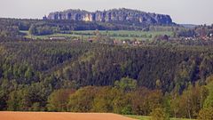 Den geliebten Pfaffenstein so gut vor die Linse zu bekommen....