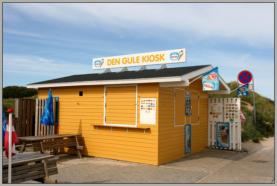 den gule Kiosk