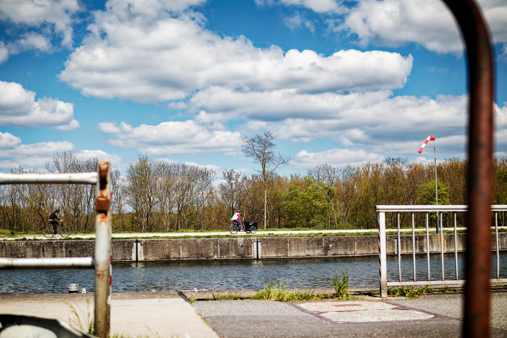 Den Kanal voll