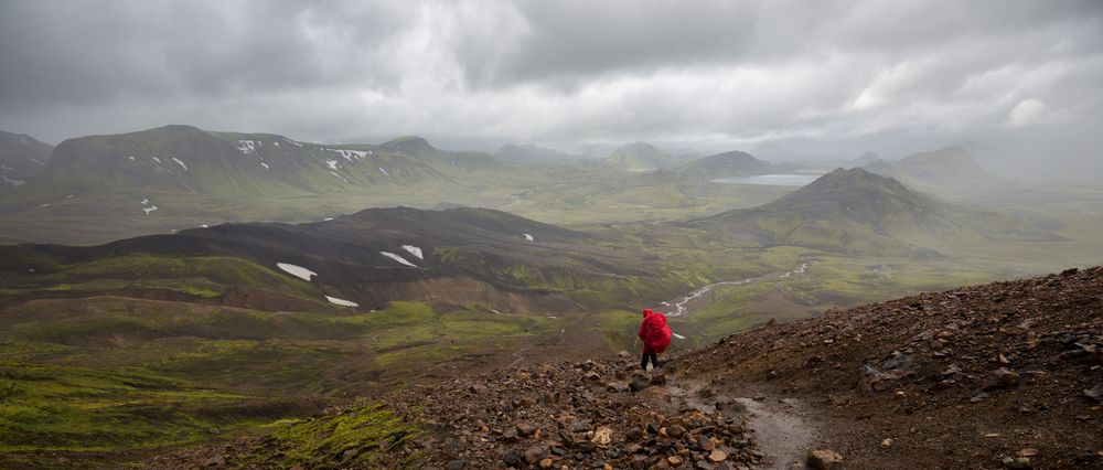 Den Laugavegur entlang