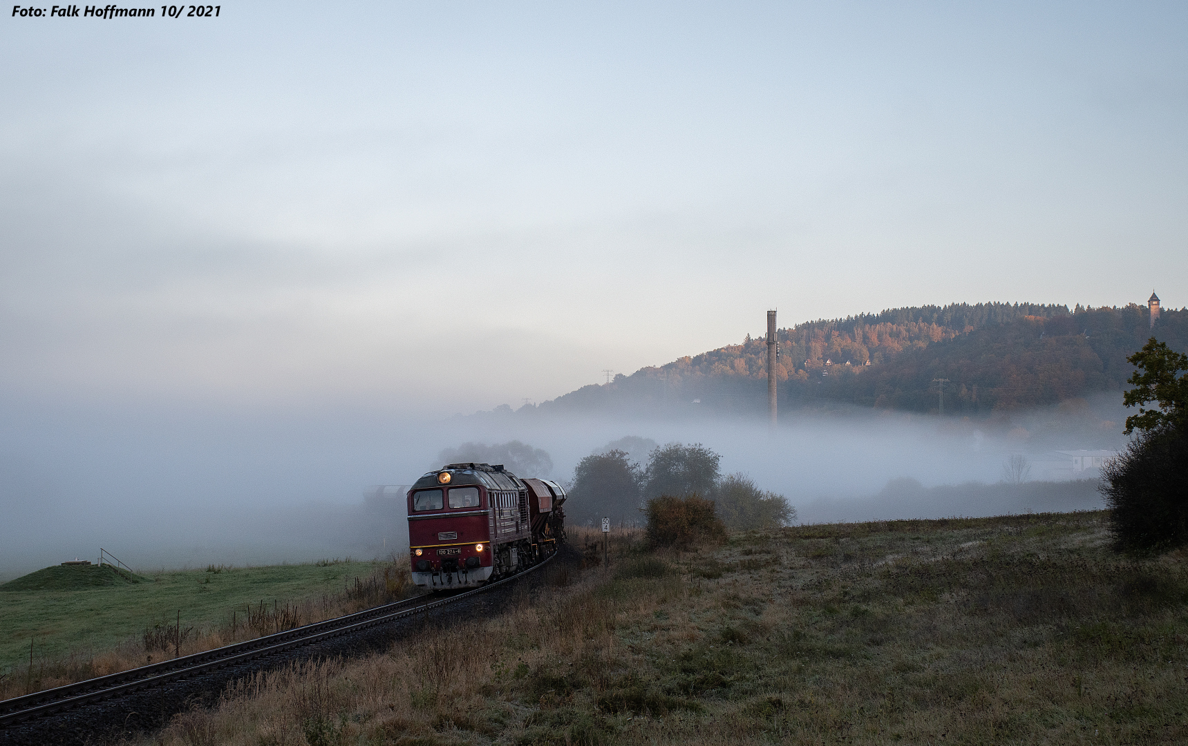 Den Nebel weggewummert