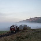 Den Nebel weggewummert