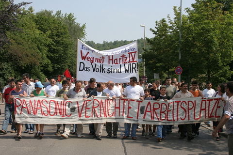 Den Panasonic Kollegen gehört die Straße