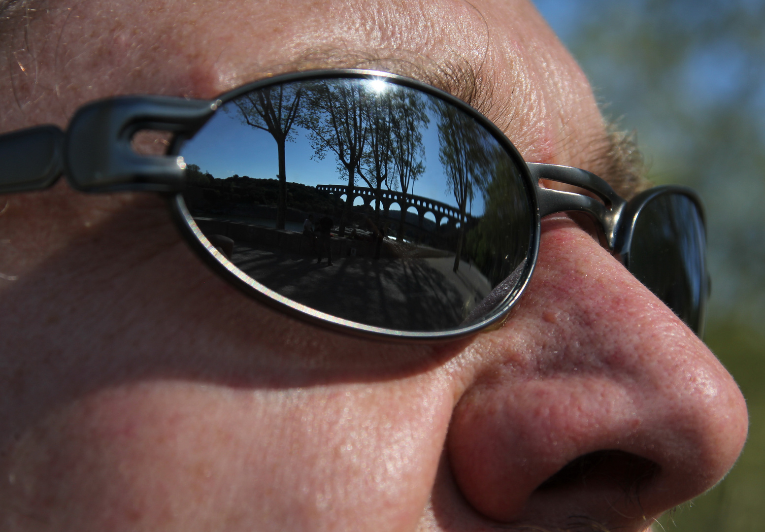 den Pont du Gard im Blick