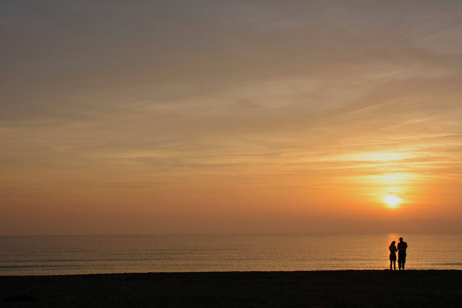 den Sonnenaufgang 