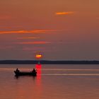 den Sonnenuntergang geniessen