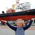 Den STIER auf Händen tragen Boot Bremerhaven