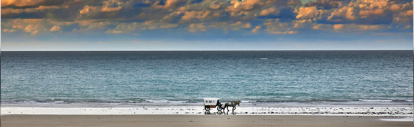 den strand entlang