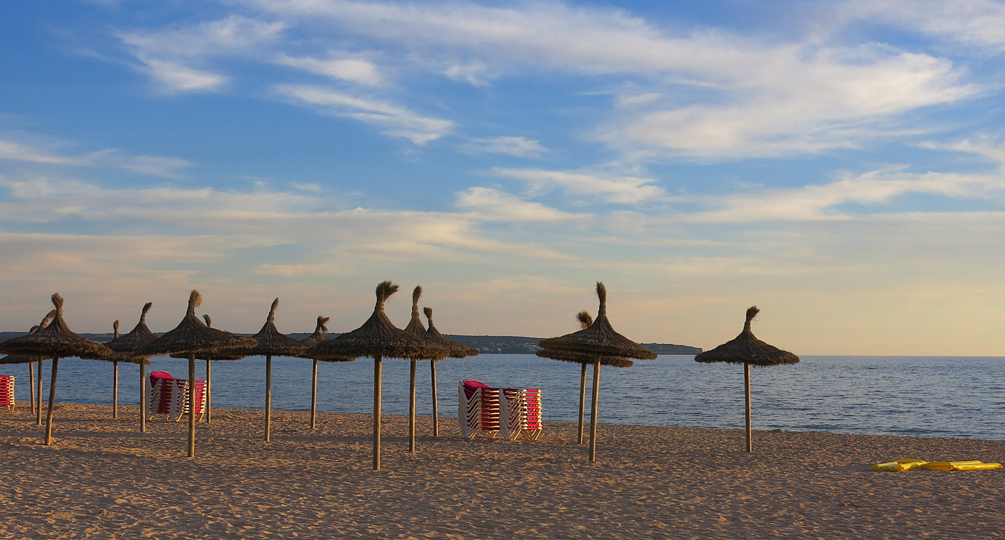 den strand für sich alleine