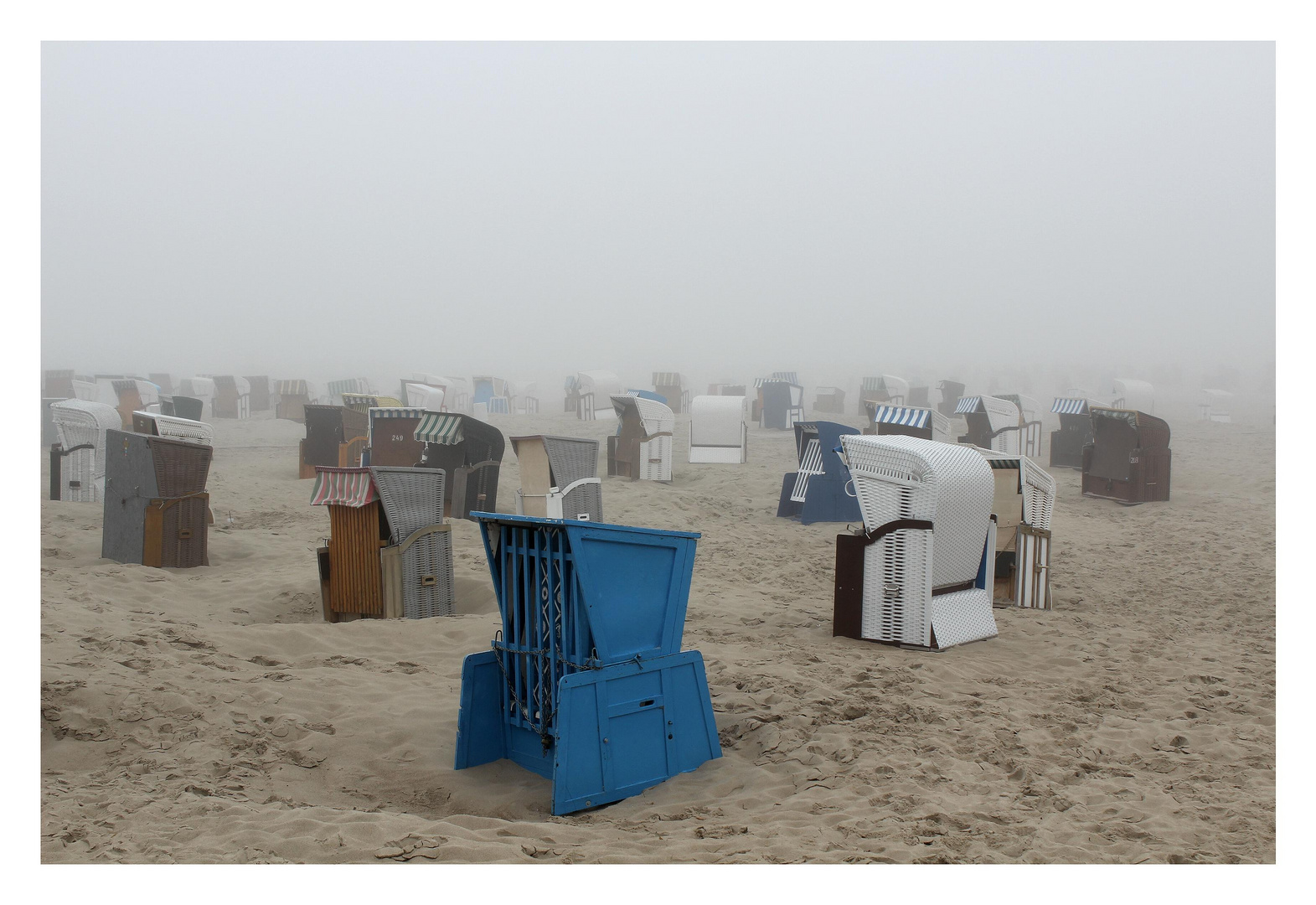 Den Strand für sich alleine...