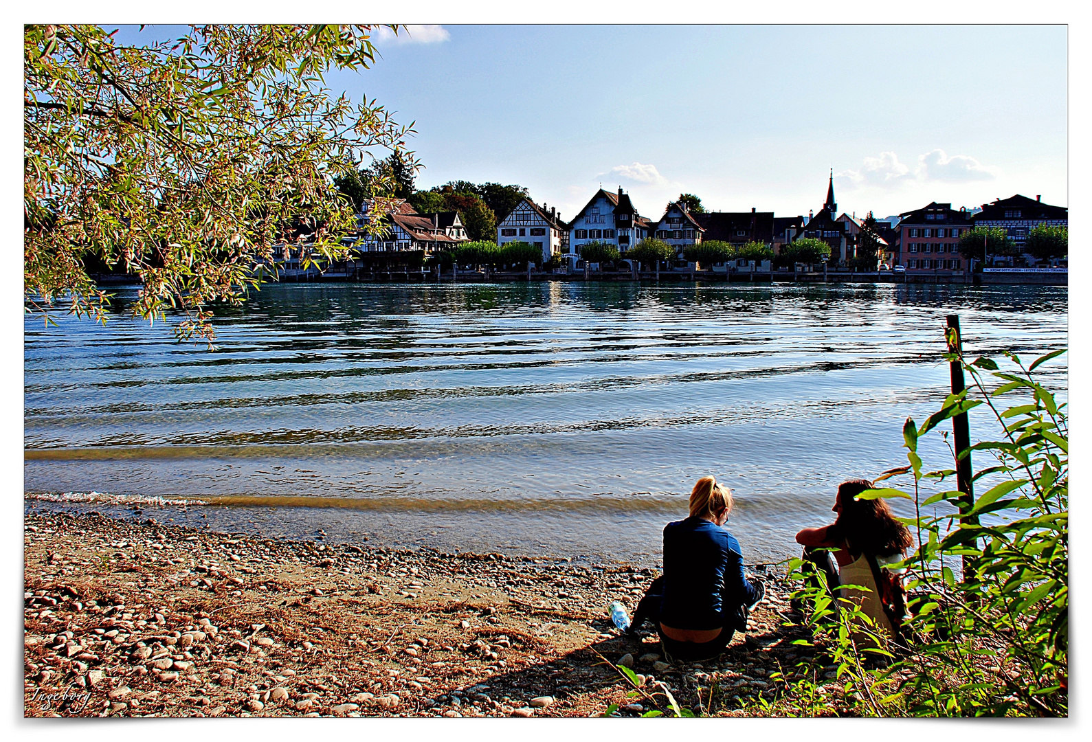 - den Tag ausklingen lassen . . .