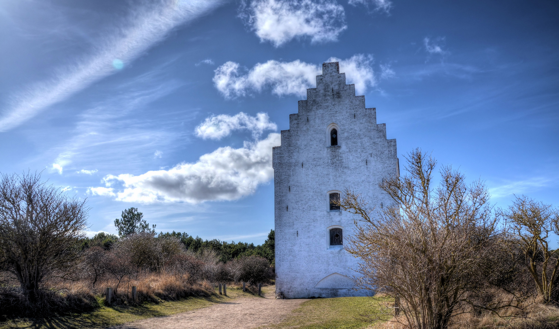 Den tilsandede kirke