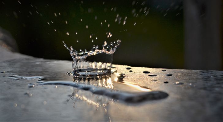 ......den Tropfen hab ich nicht erwischt...aber was er bewirkte...