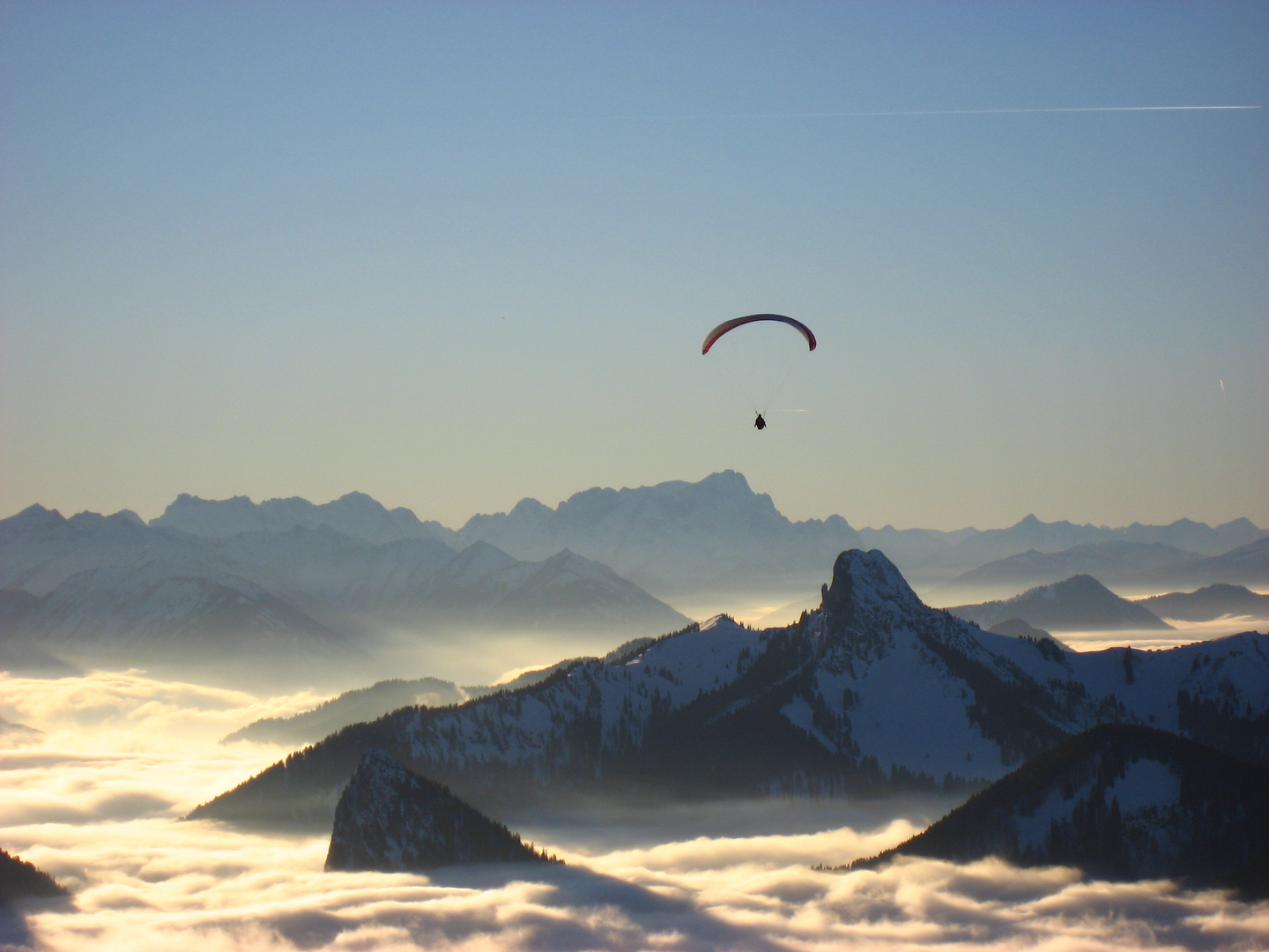 Den Wolken ganz nah