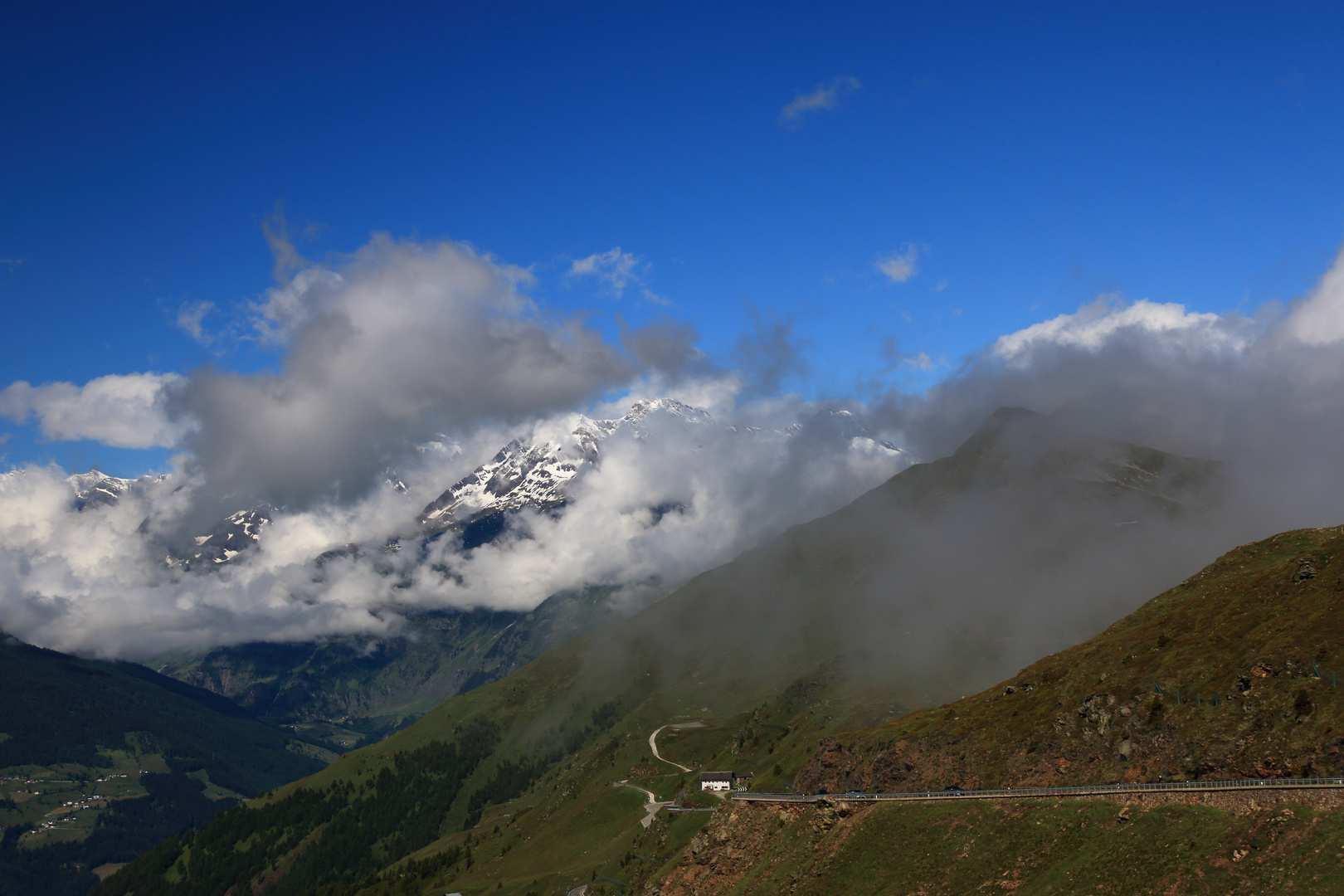 Den Wolken schon sehr nah