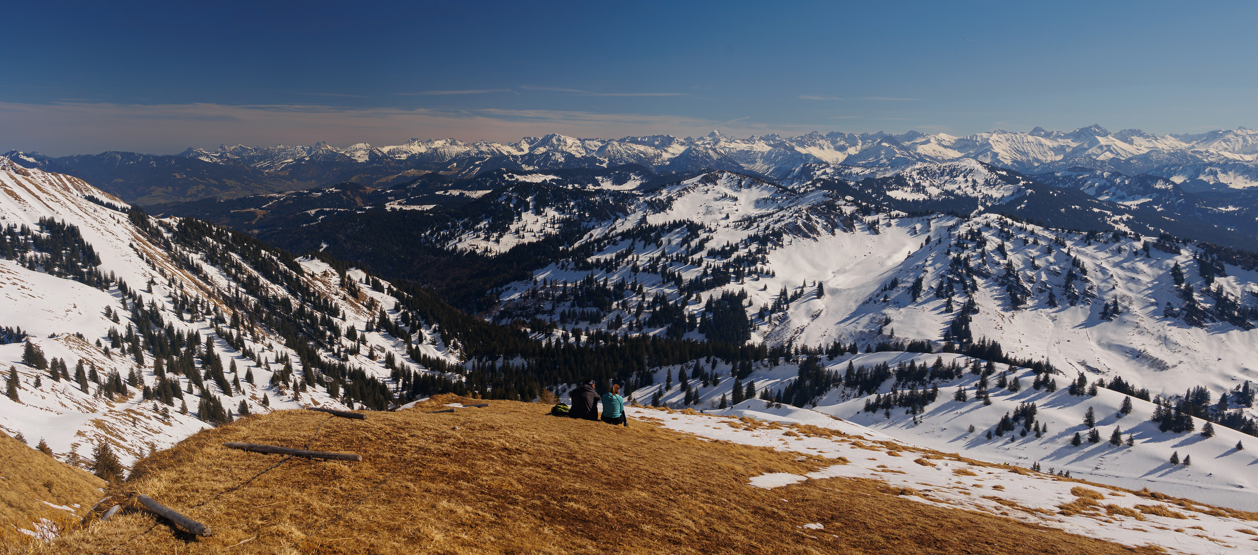 den wunderbaren Ausblick genießen