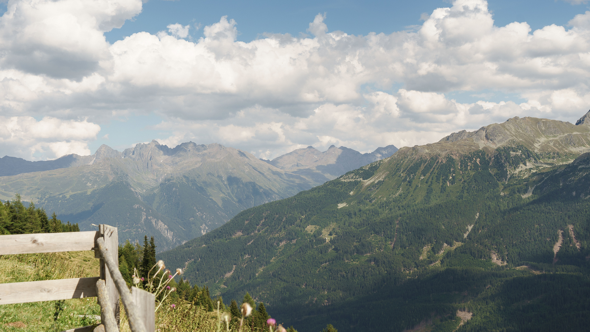 Den wunderschönen Ausblick genießen!