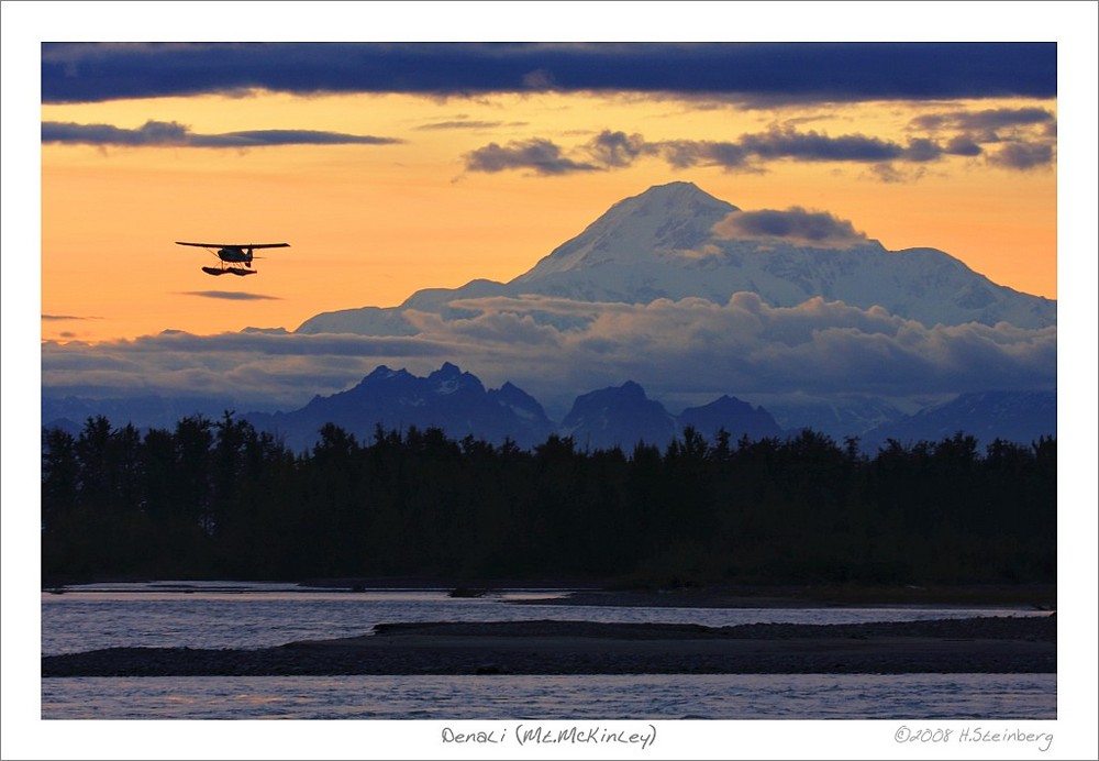 Denali / Mt. McKinley & Wasserflugzeug