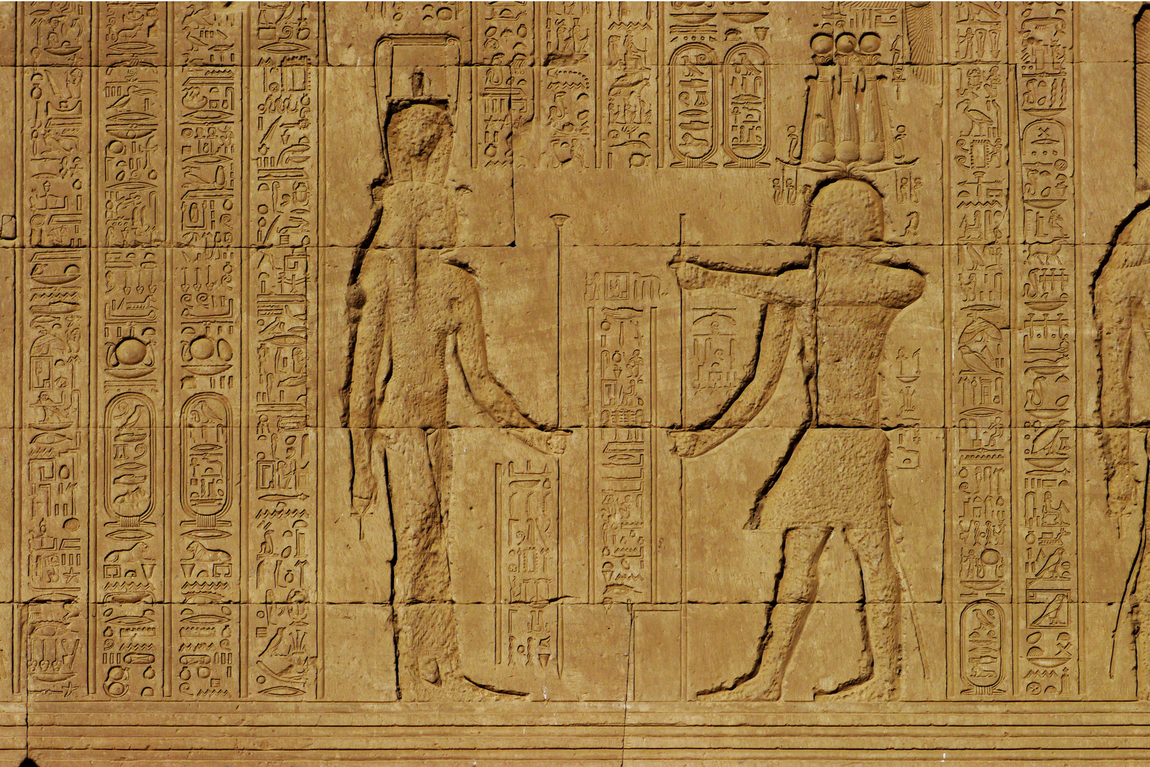 Dendera_Ostwand_Scene 111301