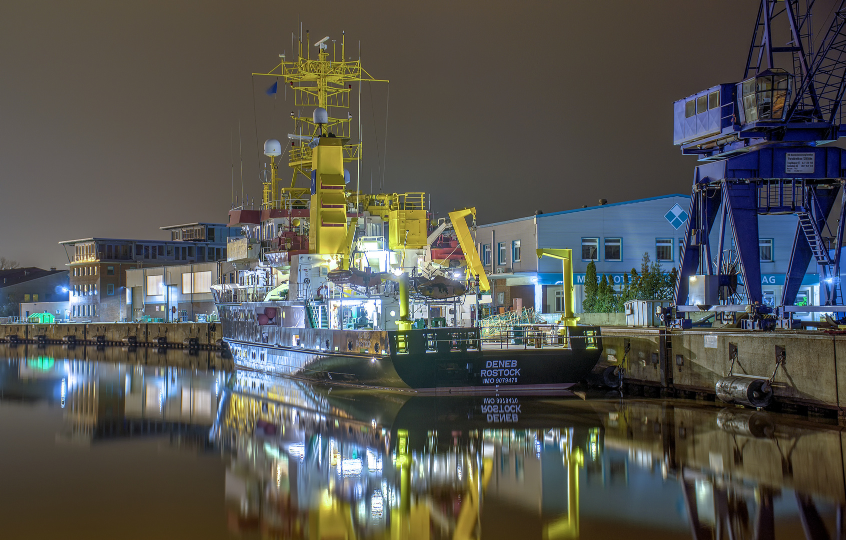 DENEB Foto & Bild world, hafen, nachtaufnahme Bilder auf