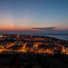 Denia bei Nacht