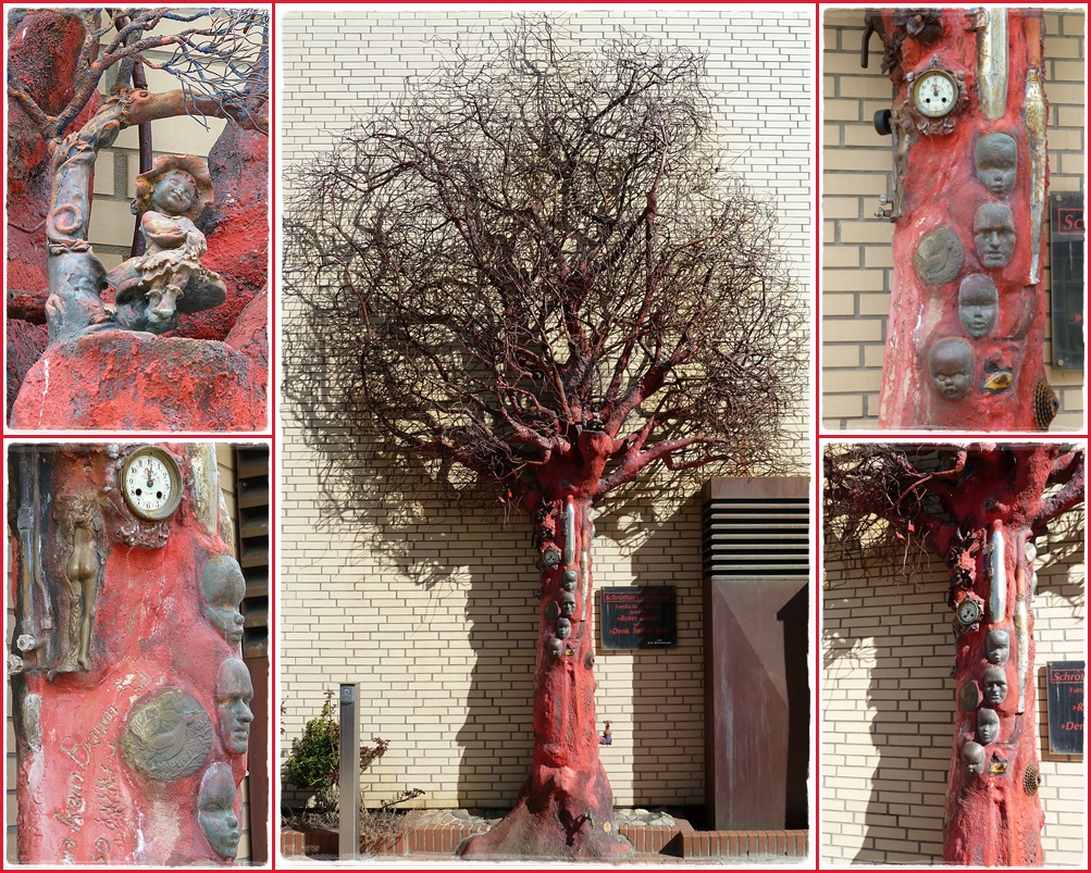 "Denk 'mal in Rot" oder "Roter Baum"