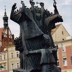 Denkmal am Markt von Bydgoszcz zum Blutsonntag am 03.09.1939