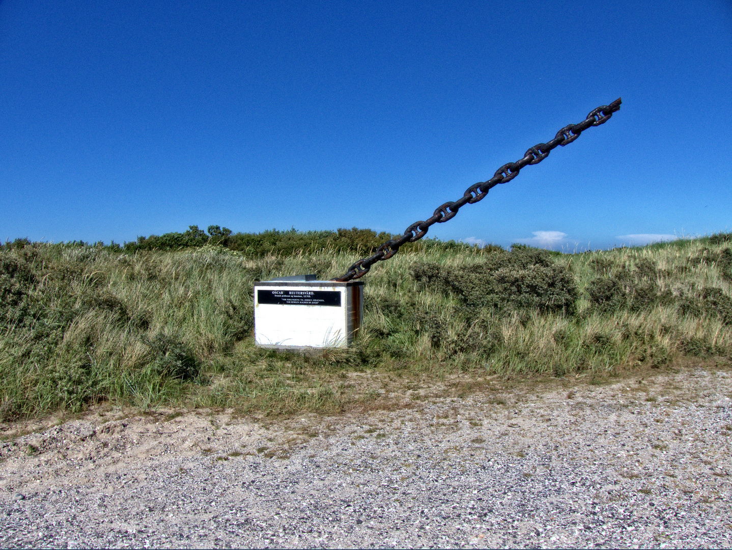 Denkmal am nördlichen Ende Dänemarks