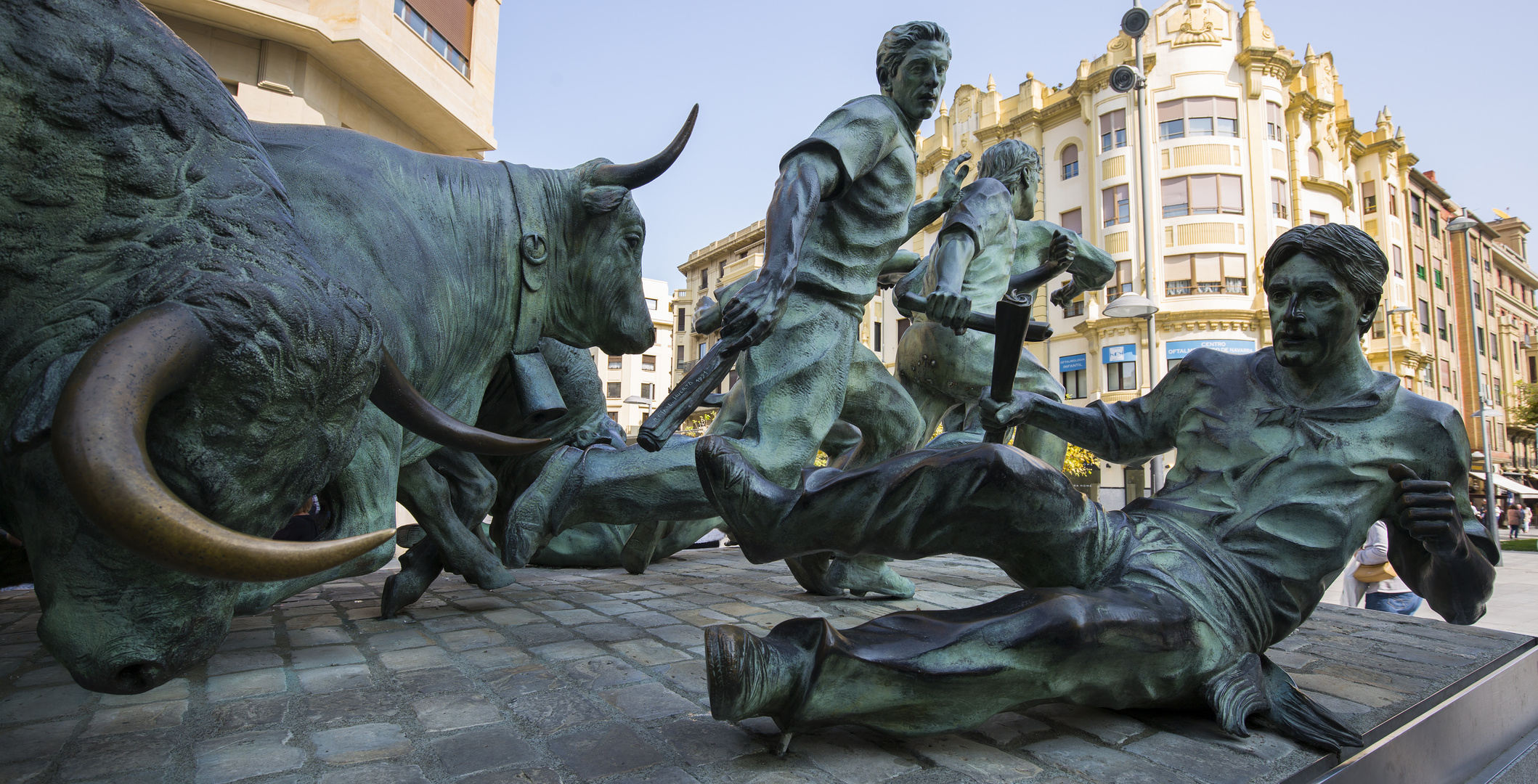 Denkmal auf der Plaza de Toros