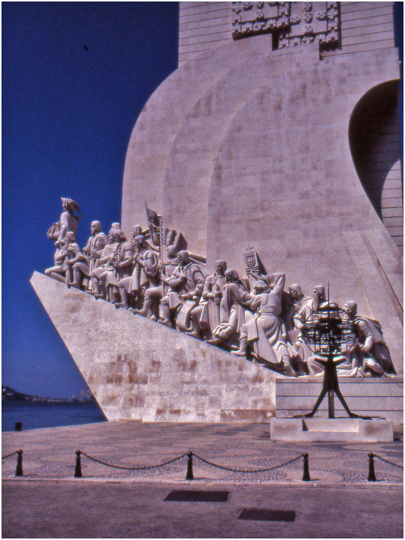 Denkmal der Entdecker an der Lissaboner Hafenenfahrt